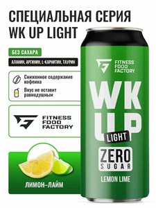 Fitness Food Factory WK UP Light 450мл - лимон-лайм 4673769578538