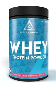 LAZAR ANGELOV WHEY 908г - клубника-белый шоколад 8436046977827
