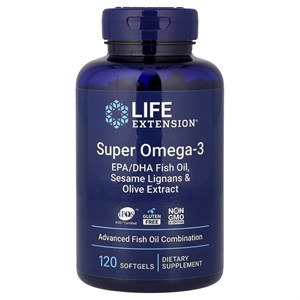 Life Extension Super Omega-3 120 капс. 40901