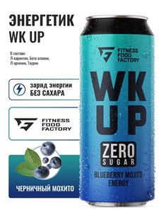 Fitness Food Factory WK UP 450мл - черничный мохито 05535