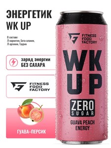 Fitness Food Factory WK UP 450мл - гуава-персик 07473