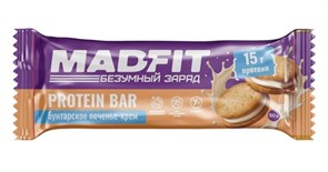 Mad Fit Батончик неглазированный со вкусом "Печенье-крем" 50г МФ1