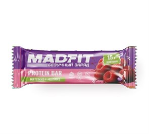 Mad Fit Батончик неглазированный "Малина" 50г МФ4