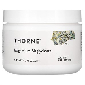 Thorne Research Magnesium Bisglycinate, 6.5 oz 786 727