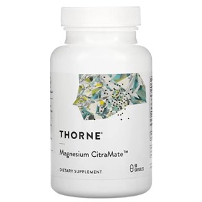 Thorne Research Magnesium CitraMate, 90 Capsules 32666