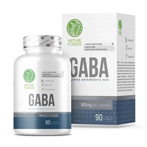 Nature Foods GABA 500 мг 90 капс 00-00408932