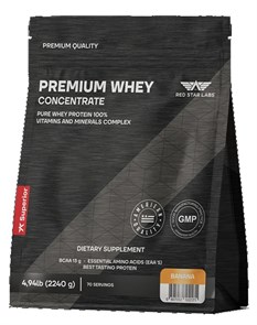 Red Star Labs Premium Whey Concentrate (Германия) 2240 - банан 8436046977311