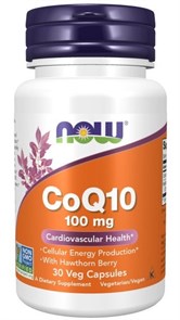 NOW CoQ 10 100 mg 30 vcaps 25897