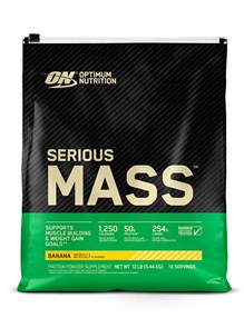 OPTIMUM NUTRITION Serious Mass 5455 гр - Банан 8436046977903