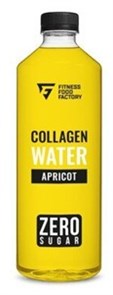 FITNESS FOOD FACTORY COLLAGEN WATER,  0,5л, Абрикос 8436046977726