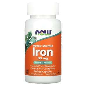 Now IRON Double Strength 90 Vcaps 29152