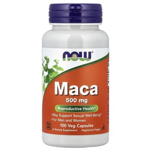 NOW Maca 500 mg 100 caps 20029