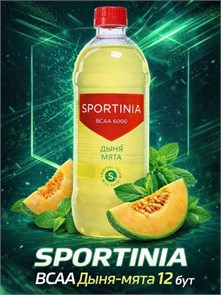 SPORTINIA Напиток BCAA 6000 500 мл - дыня-мята 09509