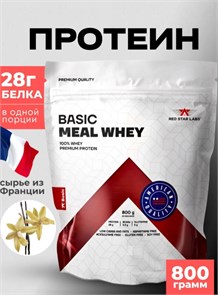 RED STAR LABS Basic Meal Whey 800 г - ваниль 24973