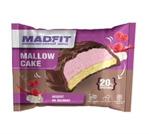 Mad Fit Печенье глазированное "Малина" 45 г МФ21