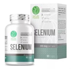 Nature Foods Selenium 90 капс 09036