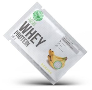 Nature Foods Whey Protein 36 г - банан 03866