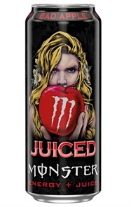 Monster Напиток энергетический Monster Juiced Bad Apple (Злое яблоко) 500мл Ирландия ж/б МК-00016954