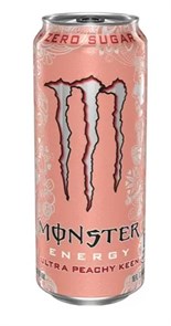 Monster Ultra Peachy Keen Zero (Персиковый Кин Зеро) 500мл Ирландия Ж/б МК-00013704