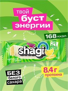 Protein Rex Shagi  Батончик с высоким содержанием белка 40 гр -  банан 21895