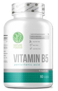 Nature Foods Vitamin B5 60 капс 12436
