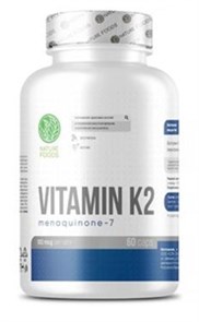 Nature Foods Vitamin K2 100 мкг 60 капс. 00-00005193