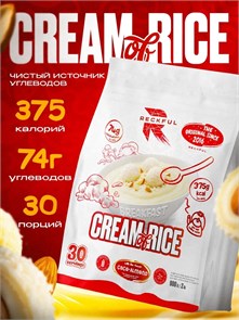 Reckful ® каша Cream of Rice 900 g 30 serv Квадропак (Кокос-миндаль) X333419458