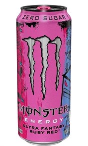 Monster Энергетический напиток Monster ULTRA FANTASY RUBY RED 500 мл Ирландия ж/б 8436046977723