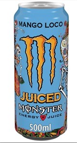 Monster Энергетический напиток Monster Juiced mango loco 500 мл Ирландия ж/б 8436046977721
