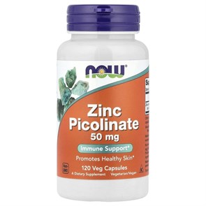 NOW Zinc Picolinate 50 мг 120 капс. 24467