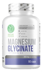Nature Foods Magnesium Glycinate+B6 90 caps X955412429