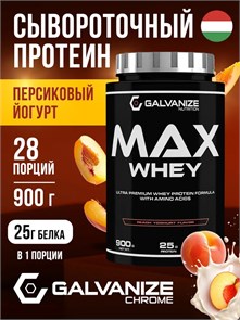 GALVANIZE Max Whey 900 г - Персиковый йогурт G10305