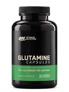 OPTIMUM NUTRITION Glutamine Caps Dietary Supplement 240 капс ON143