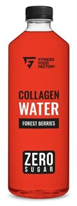FITNESS FOOD FACTORY COLLAGEN WATER,  0,5л, Малина-земляника-черника 8436046977729