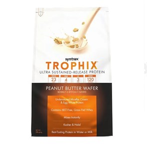 SYNTRAX Trophix 907 г - Вафли с арахисовым маслом 8436046977893