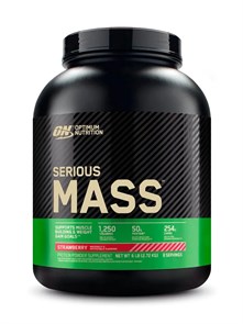 OPTIMUM NUTRITION Serious Mass 2727 гр - клубника 15002