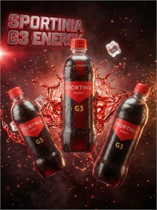 SPORTINIA Напиток G3 ENERGY 500 мл 03725