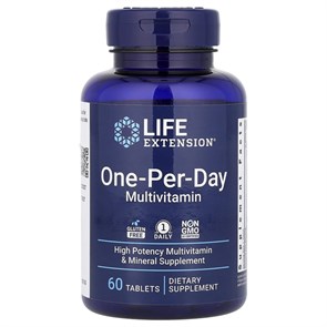 Life Extension One-Per-Day Multivitamin 60 tablets 15305