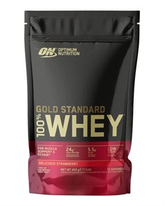 OPTIMUM NUTRITION 100% Whey Gold Standard 682 гр - клубничный крем 8436046977848