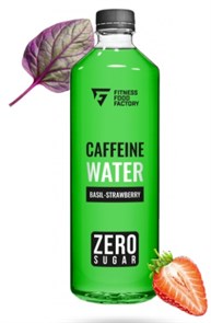 Fitness Food Factory Caffeine Water 500 мл - клубника-базилик 13053