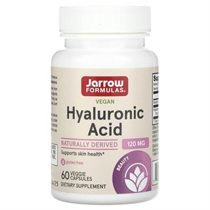 JARROW FORMULAS Hyaluronic Acid 60 капс. 01989