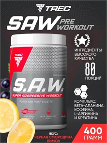 Trec Nutrition SAW 400 г - черная смородина-лимон 07738