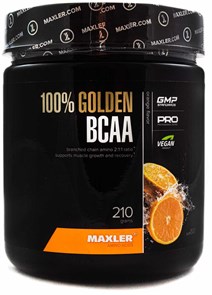 Maxler 100% Golden BCAA 210 гр - апельсин 16648