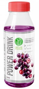 Nature Foods Power Drink Напиток безалкогольный негазированный Creatine complex 240ml (Виноград) 00-00411086
