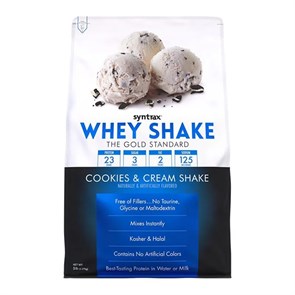 Syntrax Whey Shake 2270 г - Коктейль с печеньем и сливками 8436046977901