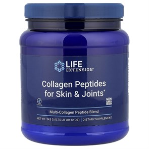 Life Extension Collagen Peptides for Skin &amp; Joints, 343 grams 40863