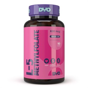 DYO L-5-Methylfolate (L-5-Метилфолат), 90 таб 8436046977453