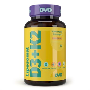 DYO Liposomal vitamin D3+K2 (Липосомальный витамин Д3+К2) 90 капс. 8436046977462
