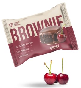 Fitness Food Factory Брауни протеиновый 50гр, Вишневый торт 00-00002697