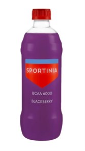 Sportinia Напиток BCAA 6000 500 мл - ежевика 00322